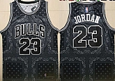 Bulls 23 Michael Jordan Black Fashion Swingman Jersey Dzhi,baseball caps,new era cap wholesale,wholesale hats
